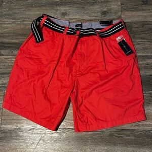 Club Room Men's Heirloom Rose Chino Shorts with A 44-inch Waist and 9-inch Rise